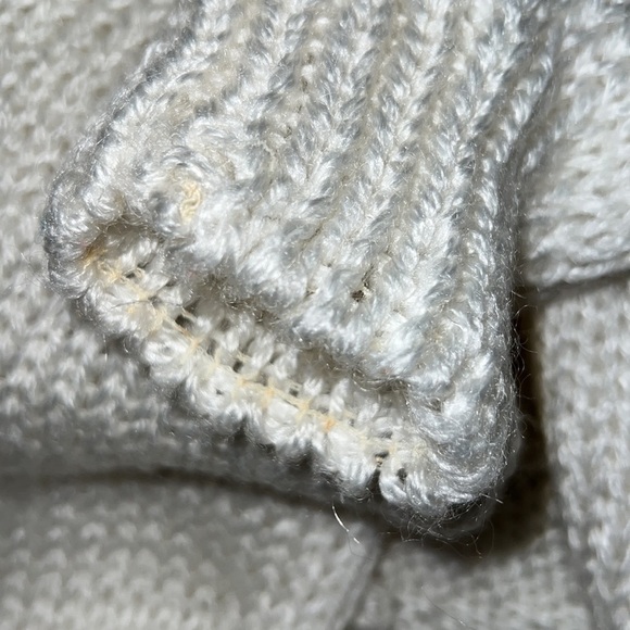 Lady Van Heusen Chunky Bobble Stitch Embroidered Floral Cottagecore Sweater VTG - Picture 6 of 17